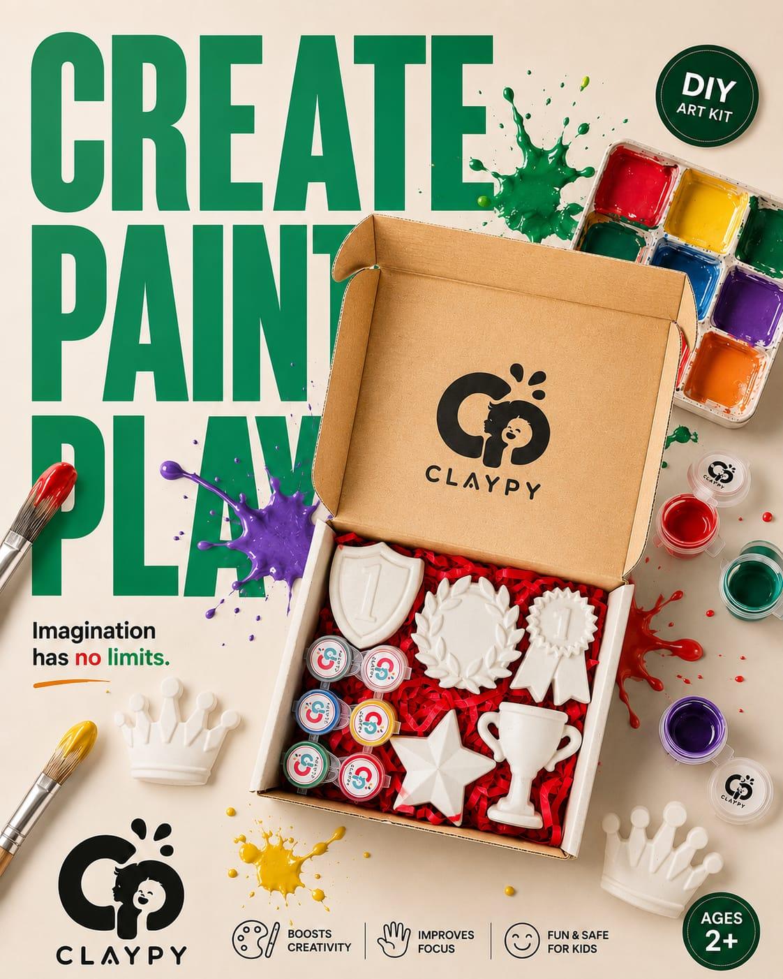 Crowns & Trophies DIY painting kit